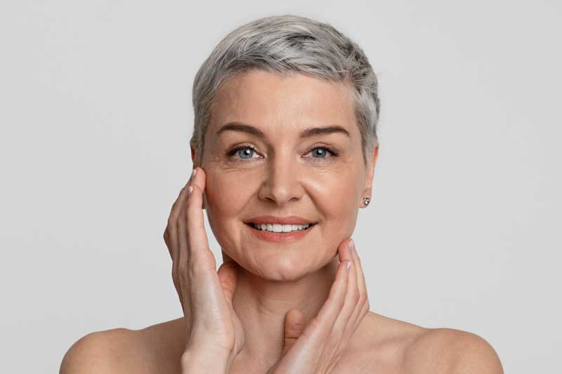 Aging with smooth skin